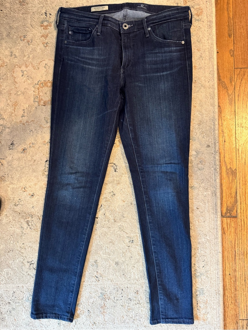 AG Dark Blue Women’s Stretch Skinny Jeans